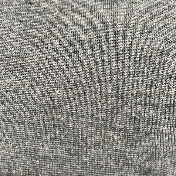 Black Brown Blue 100% Merino Wool 1/4 Zip Pull Over Long Sleeve Sweater Sz M EUC - Picture 7 of 10